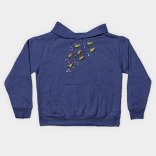 Rainbow Fish Kids Hoodie